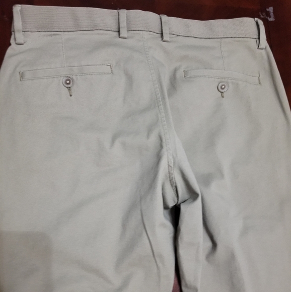 Haggar Men's Action Khaki Pants - Picture 4 of 11